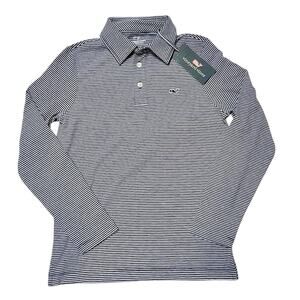 NWT Vineyard Vines Edgartown Polo Shirt Size S / 8-10